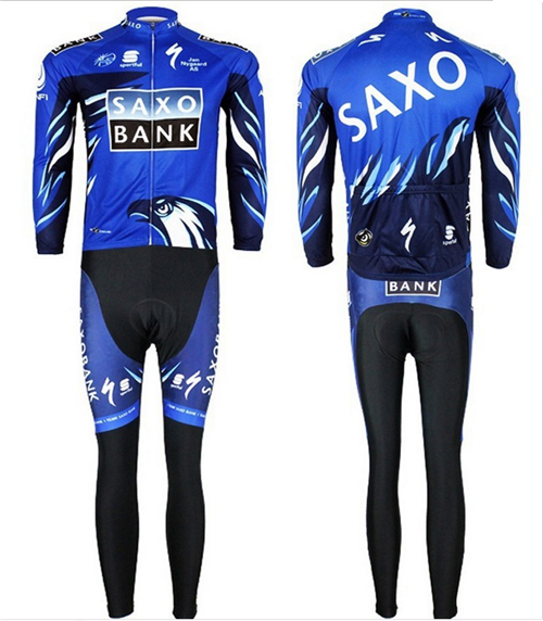 藍(lán)色騎行服套裝定制